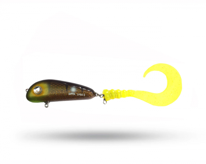Sippa Tail - Yellow Perch i gruppen Fiskedrag / Tailbeten hos Örebro Fiske & Outdoor AB (Sippa Tail Yellow Perch)
